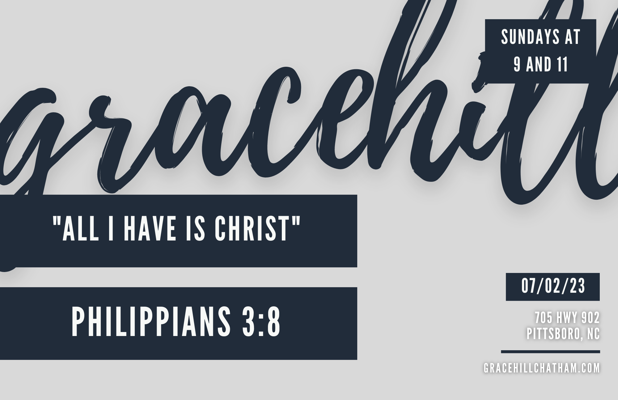 All I Have is Christ