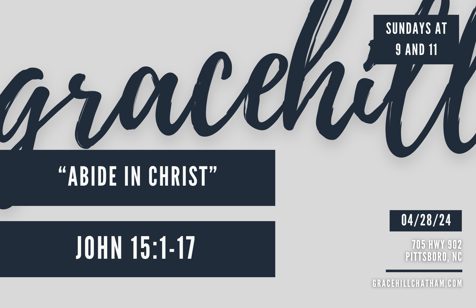 Abide in Christ