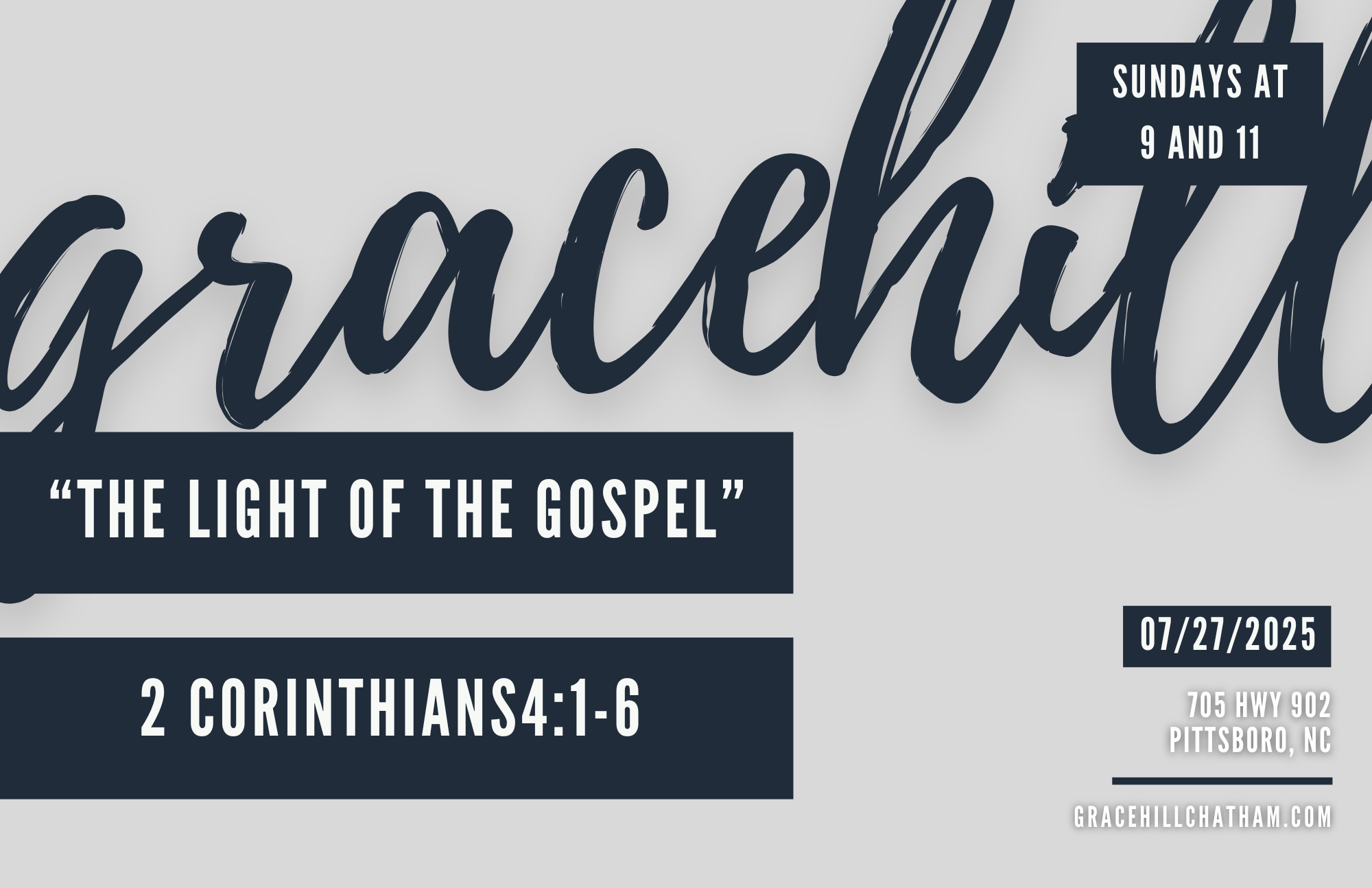 The Light of the Gospel