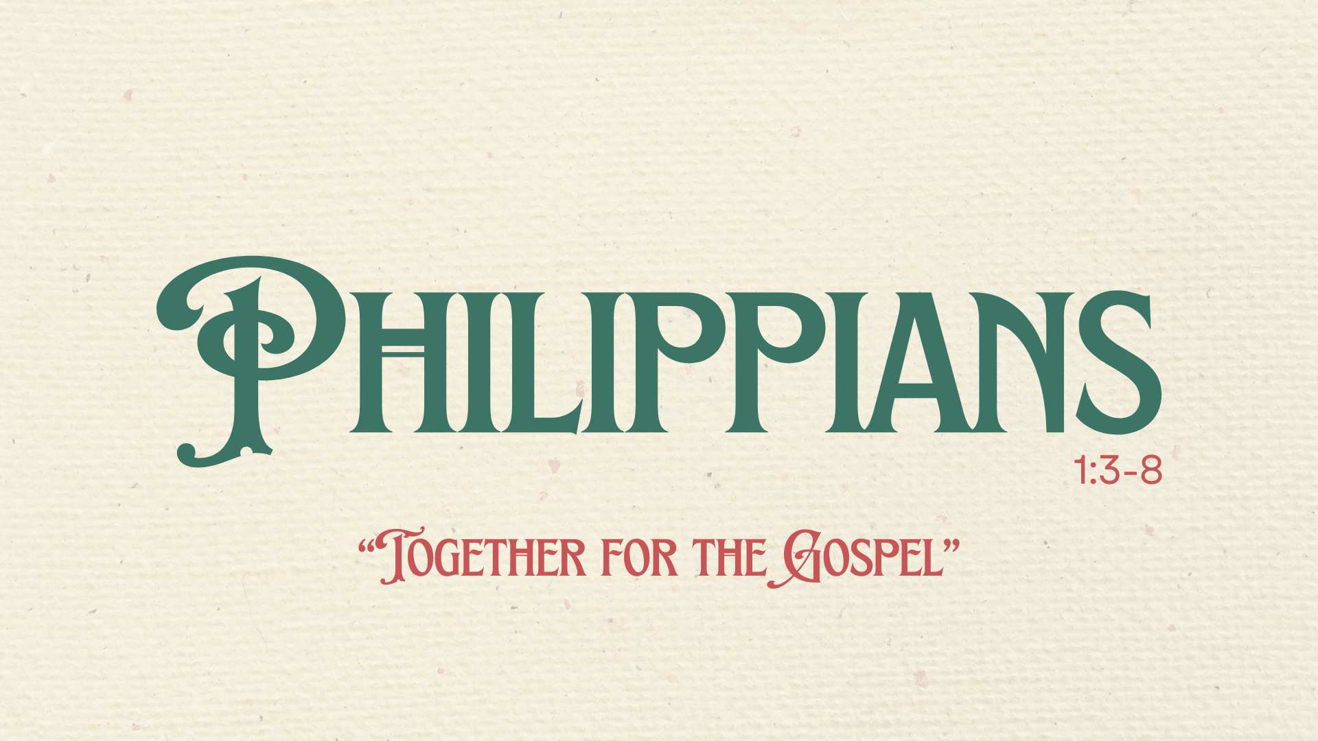 Together for the Gospel