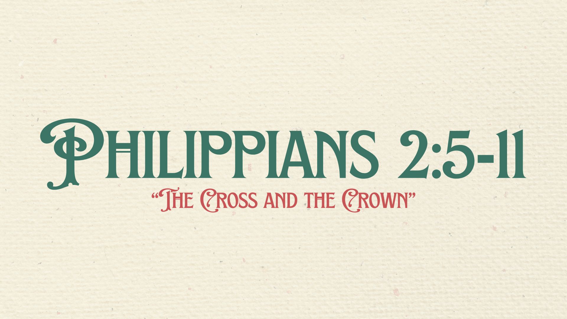 The Cross and the Crown